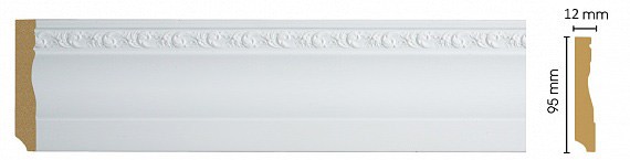 Плинтус напольный DECOMASTER 153-115 ДМ (95*12*2400 мм)