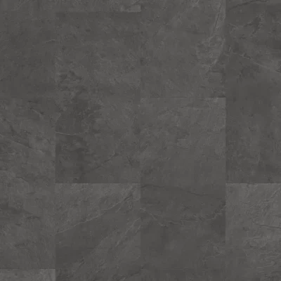 Жесткая ПВХ плитка QUICK-STEP ALPHA VINYL ORO AVSTU40035 Сланец чёрный (610х303х4+1мм)