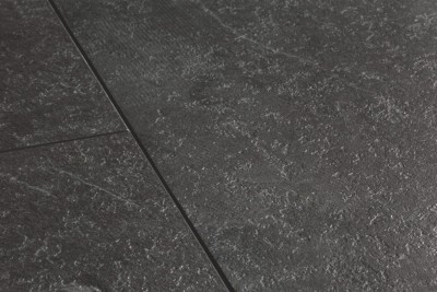 Плитка ПВХ Quick Step LIVYN Ambient Glue Plus Сланец  чёрный AMGP40035