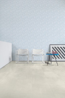 Плитка ПВХ Quick Step LIVYN Ambient Glue Plus Бетон светлый AMGP40049